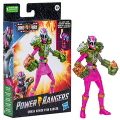Power Rangers Dino Fury Smash Key accessory enhances pretend combat scenarios.