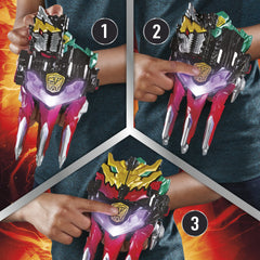 Three directional modes trigger lightning, fire, and ice effects