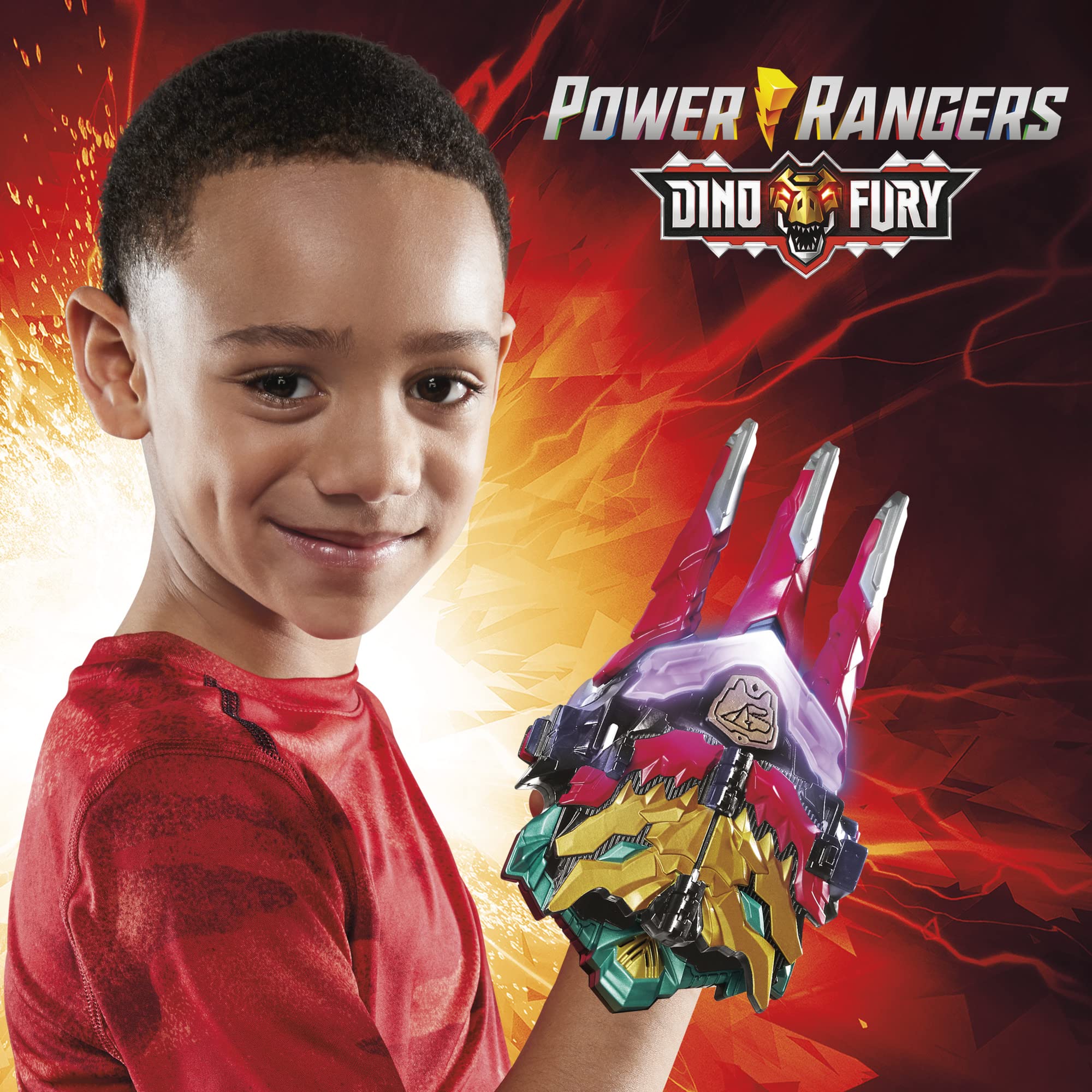 Kids using Dino Knight Morpher alongside Dino Fury figures