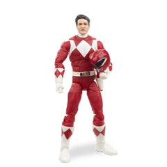 Power Rangers E7755 red ranger articulation enables versatile posing.
