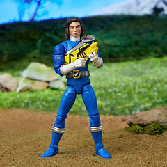 Power Rangers Lightning Collection 6-inch Blue Ranger weapons and accessories included