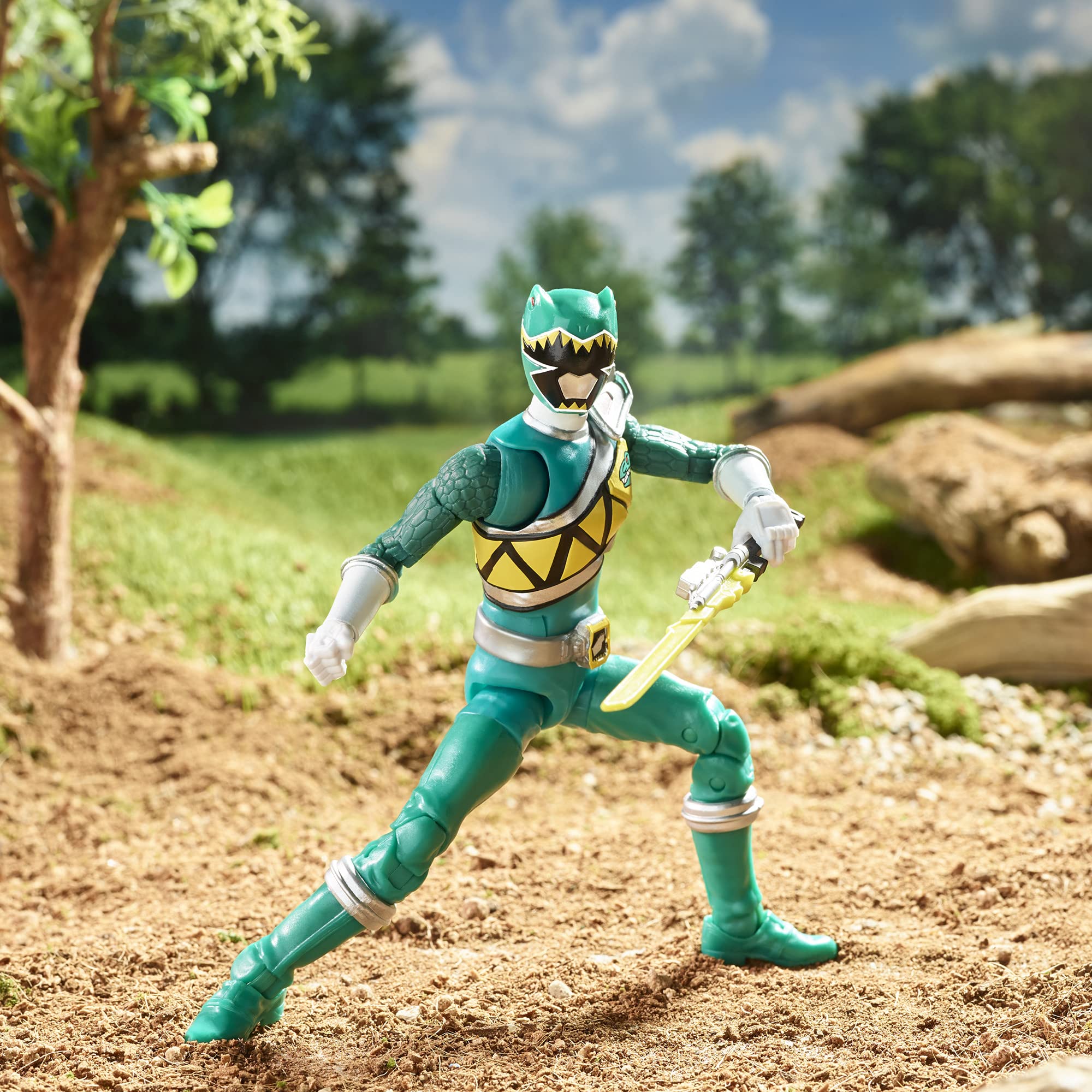 Power Rangers Dino Charge Green Ranger Saber with blast effect piece included