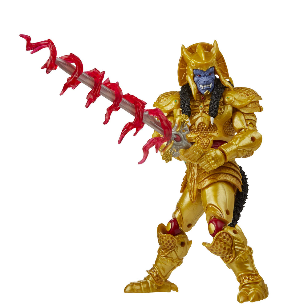 Extra hands provide versatile posing options for Goldar display.