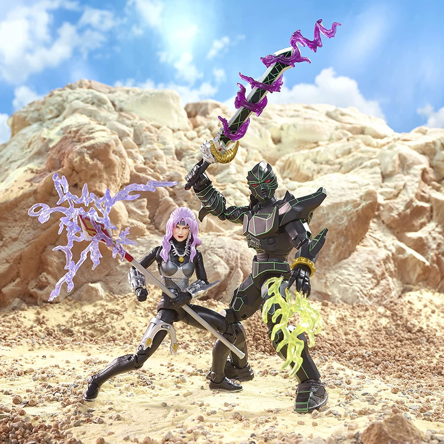 Power Rangers Lightning Collection In Space accessories for figures