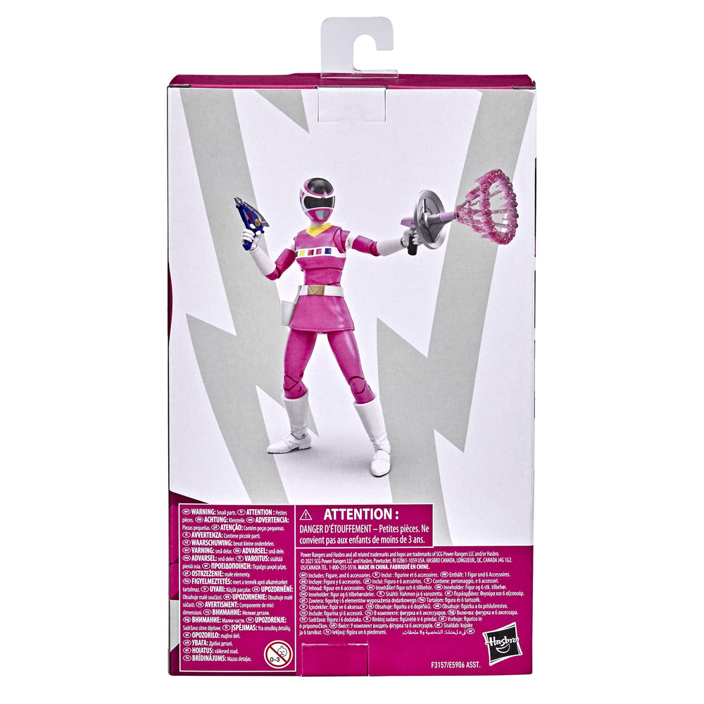 Power Rangers In Space Pink Ranger Satellite Stunner for dynamic display.