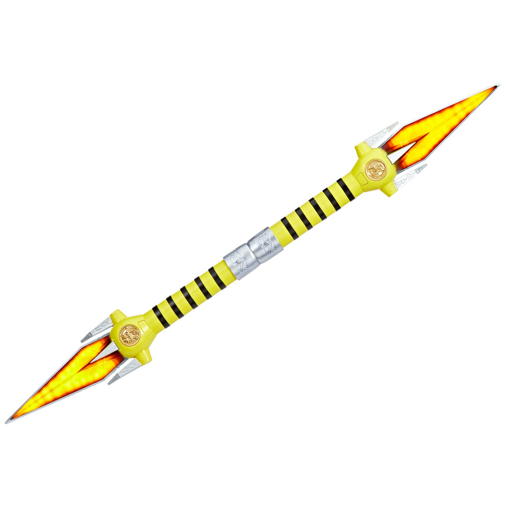 Power Rangers Lightning Collection Mighty Morphin Daggers close-up reveals detailed embossing