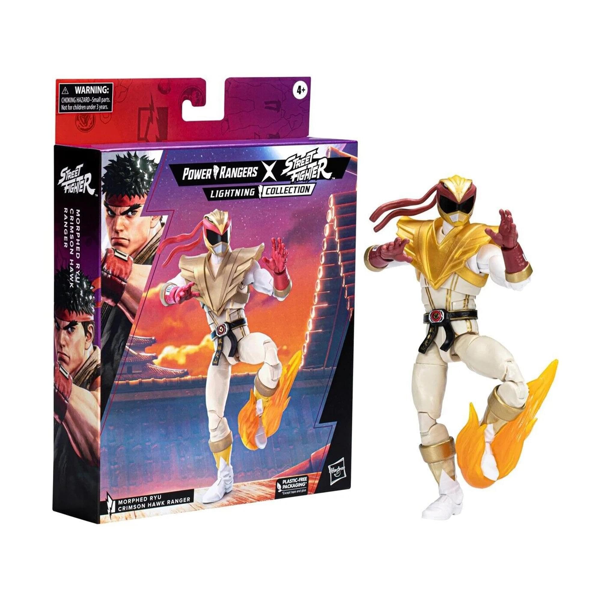 Power Rangers Lightning Collection close-up reveals sculpted texture.