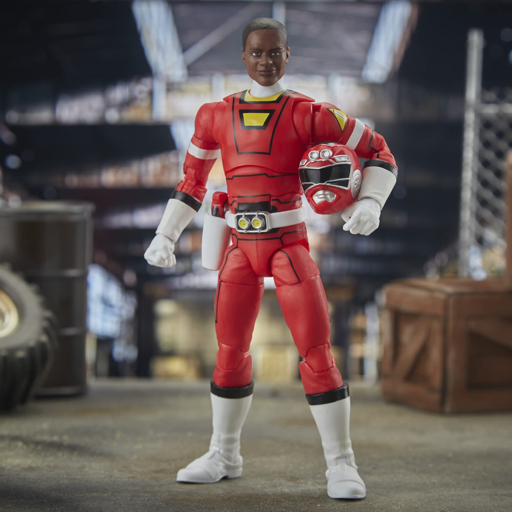 Power Rangers Turbo Red Ranger figure auto blaster accessory for action scenes