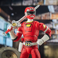 Power Rangers Turbo Red Ranger figure close up paintwork and details