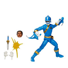Power Rangers Lightning Collection Wild Force Blue Ranger crystal saber for action-ready scenes