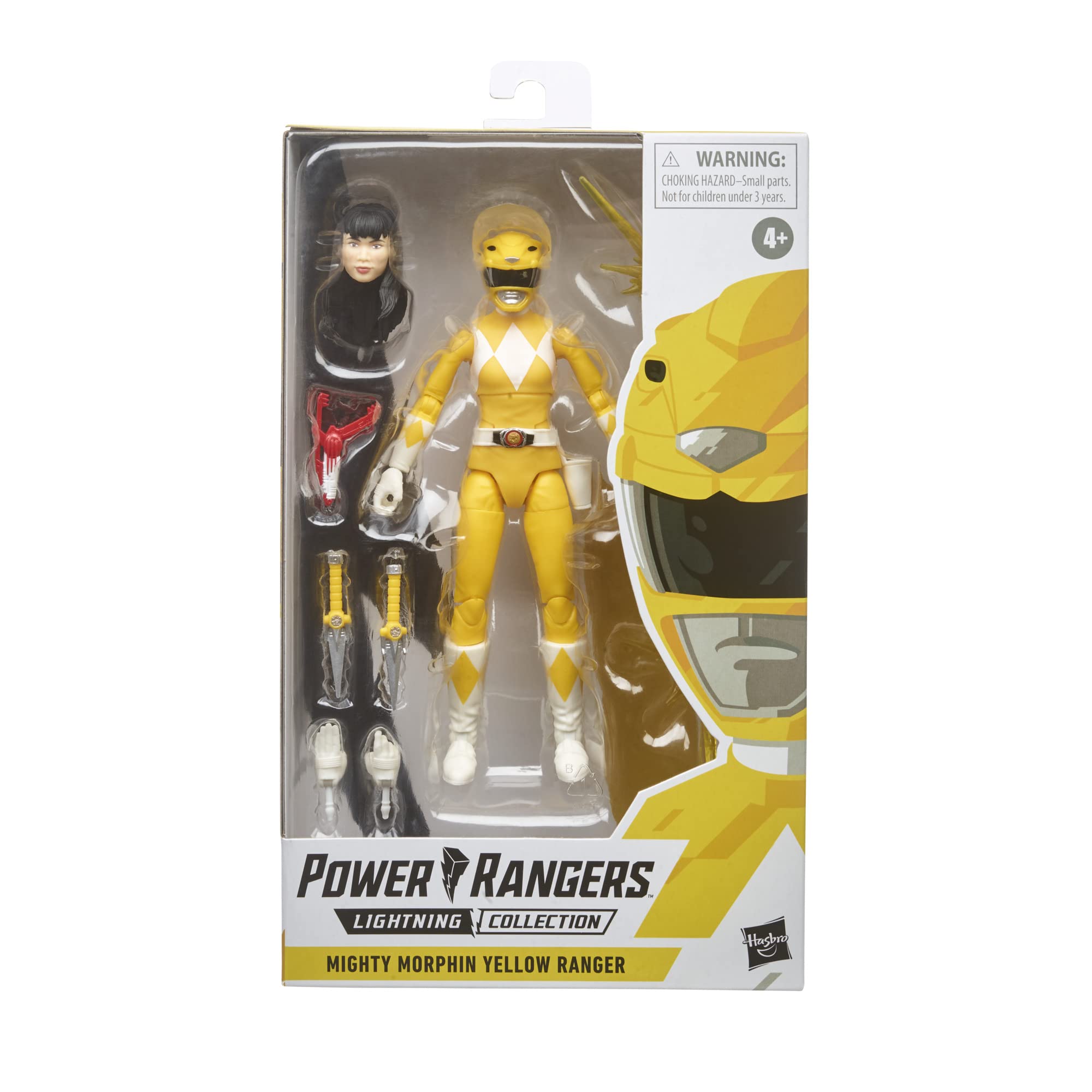 Power Rangers Lightning Collection Yellow Ranger articulation angles for dynamic poses