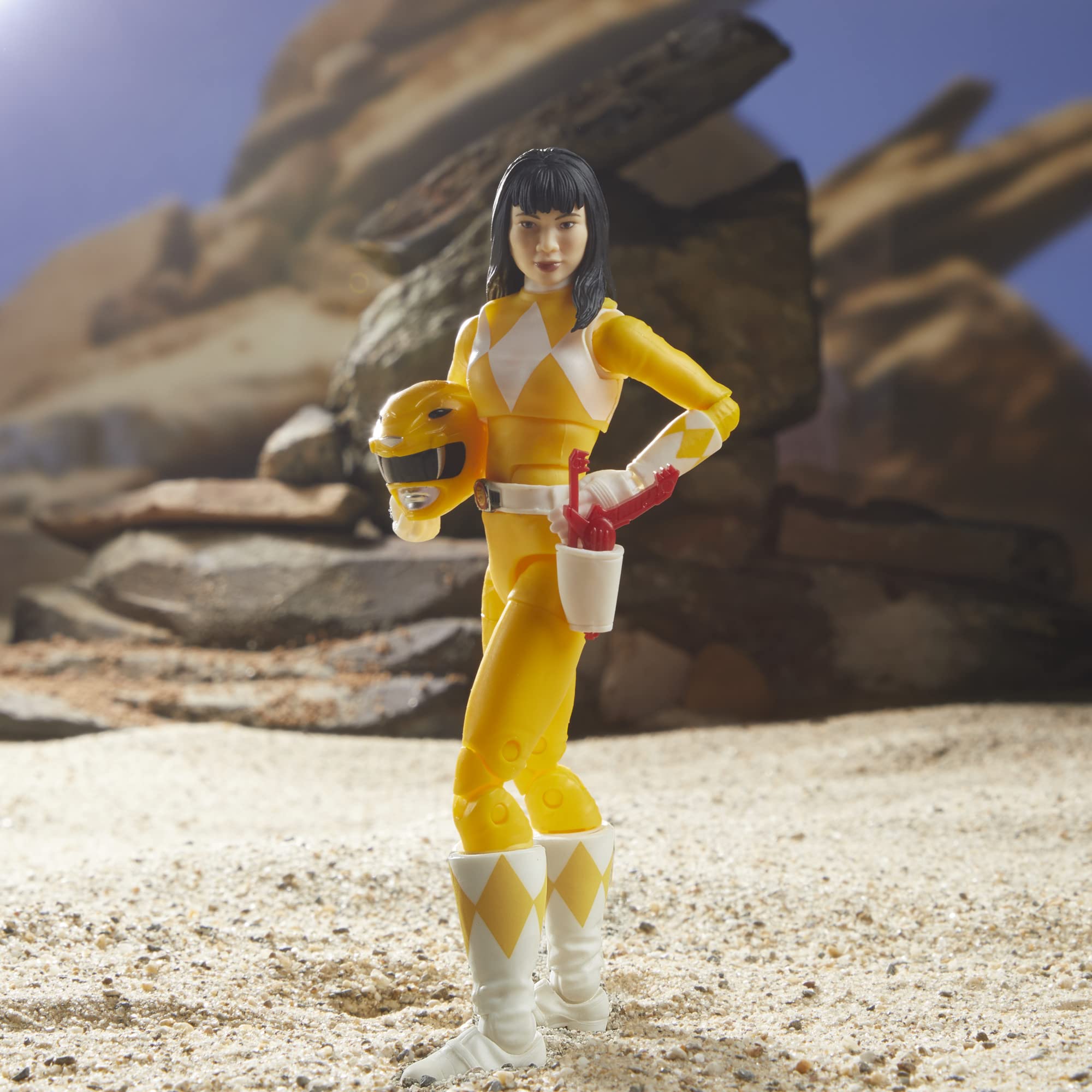 Power Rangers Lightning Collection Yellow Ranger officially licensed figure for collectors