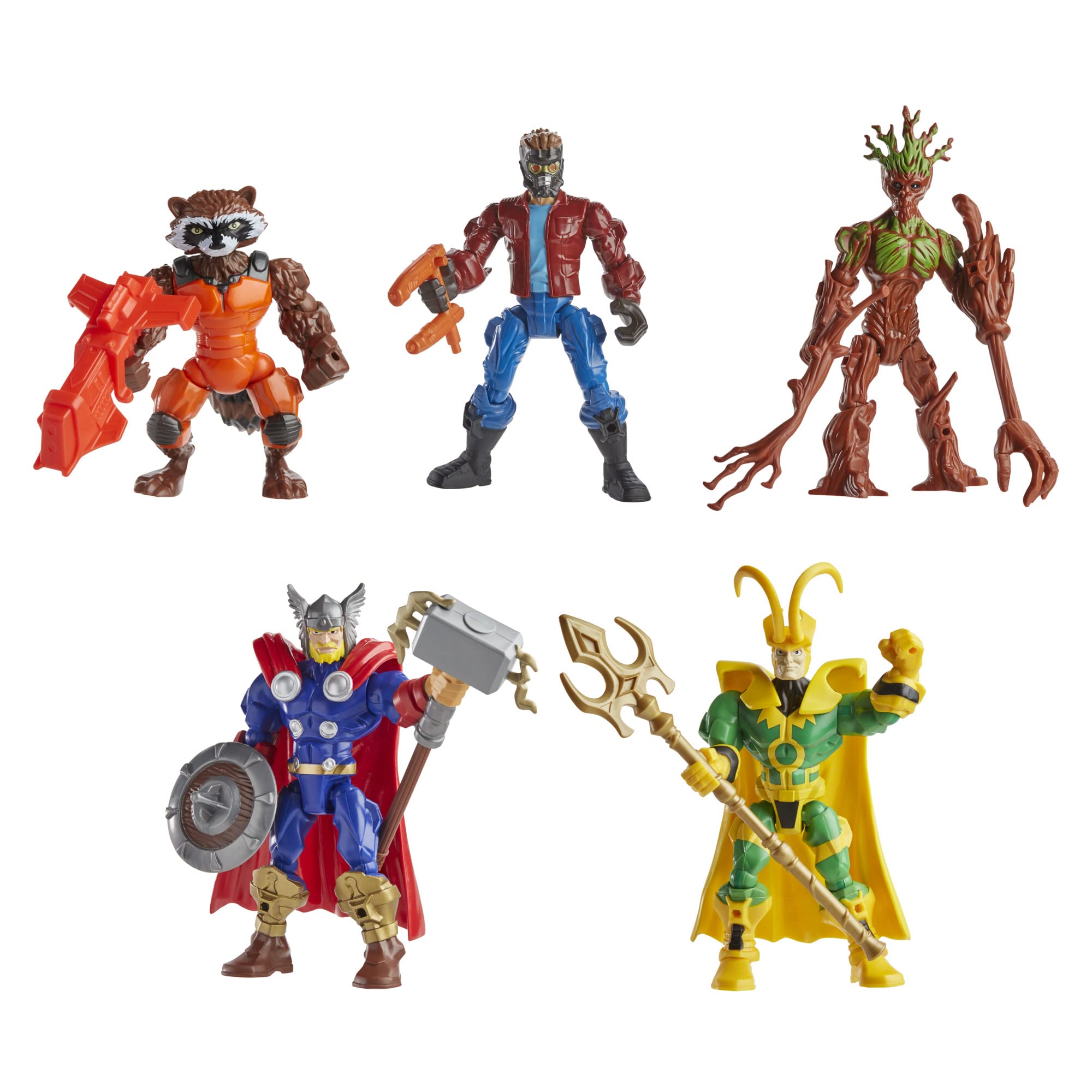 Power Rangers Loki figure front with detachable limbs for mix-and-match