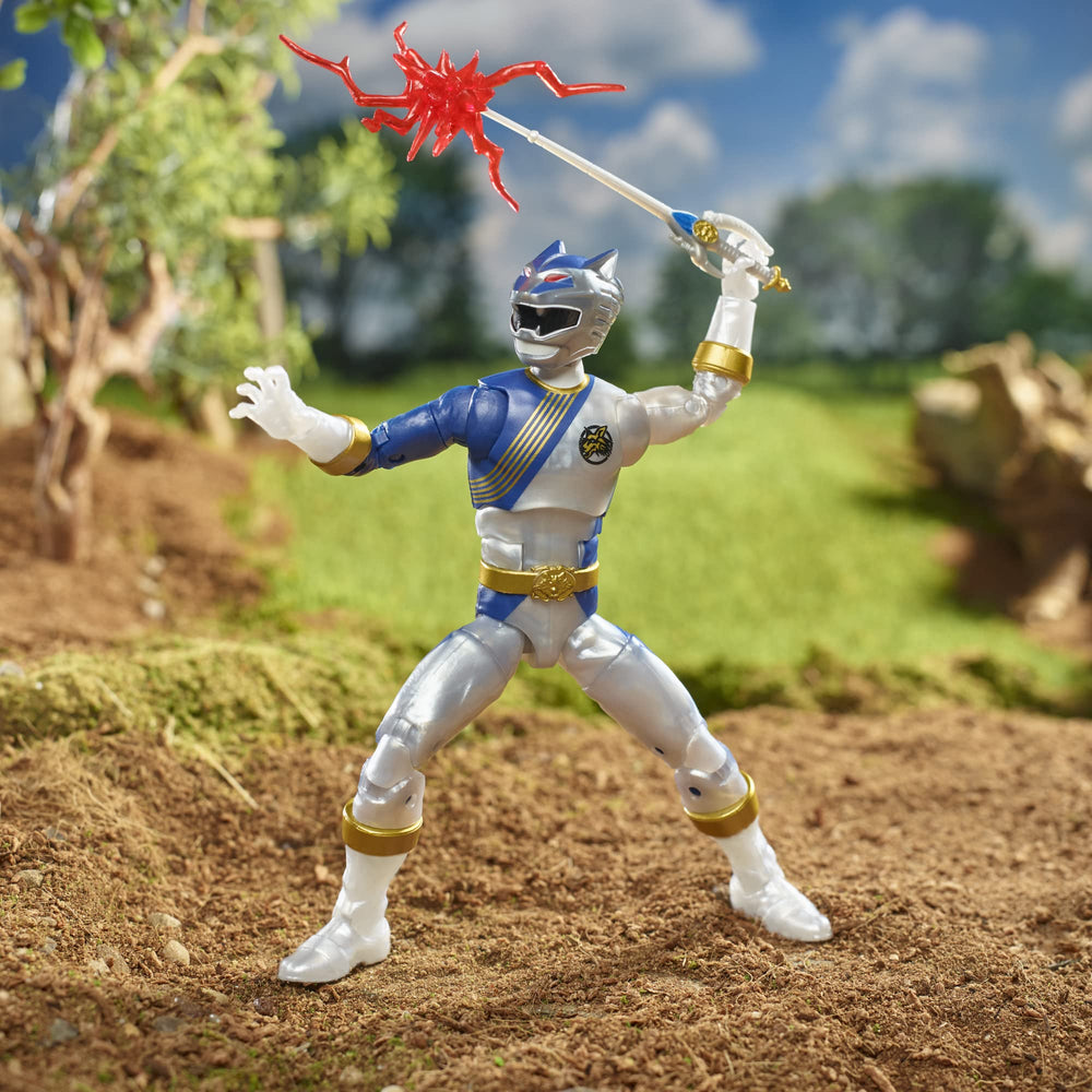 Swappable helmeted and non-helmet heads for in-show and casual display.