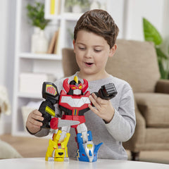 Power Rangers Megazord 12-inch scale figure for lifelike play moments.