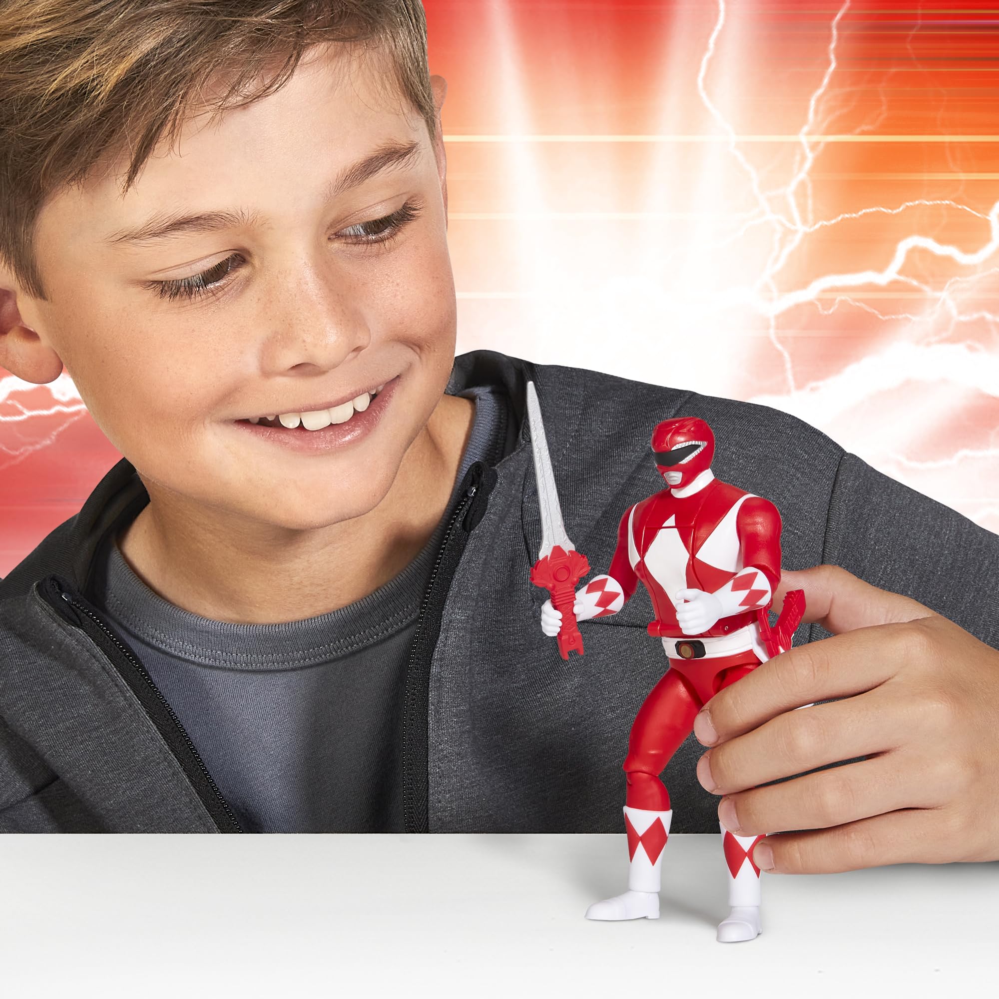 Power Rangers packaging evokes retro credibility; ideal for gifts.