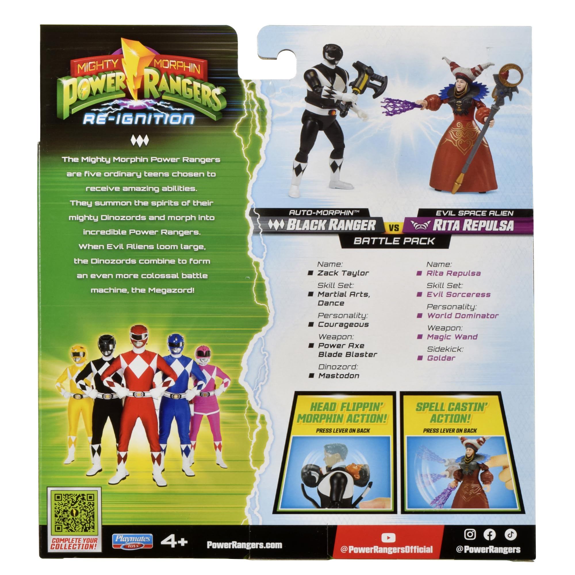 Ideal for display shelves and energetic toy battles