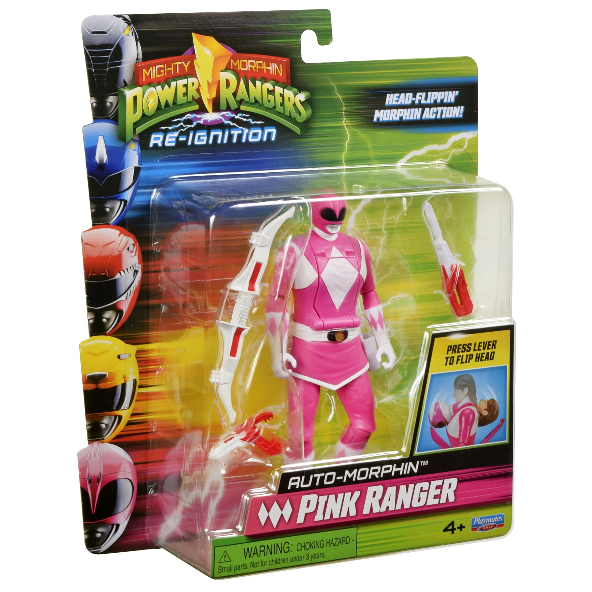 Power Bow accessory supports archery-inspired pretend adventures with Power Rangers.