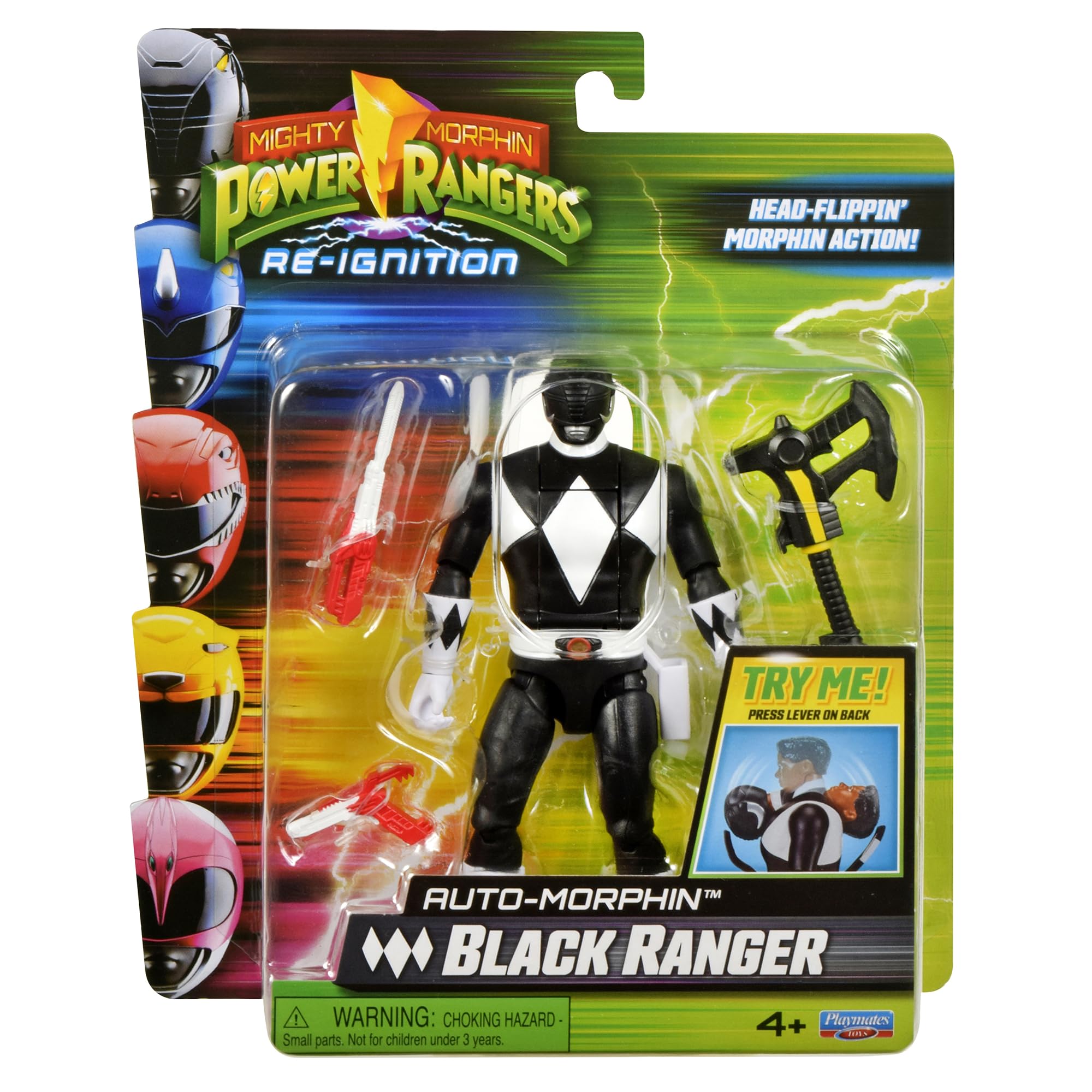 Power Rangers Mighty Morphin Re-Ignition articulation points for versatile posing