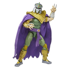 Power Rangers MMPR TMNT Green Ranger Shredder deluxe figure, front pose for display collection.