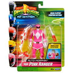 Power Rangers Re-Ignition Pink Ranger 6-Inch Figure for display and imaginative play.