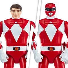 Power Rangers Red Ranger with Power Sword for action-ready display.