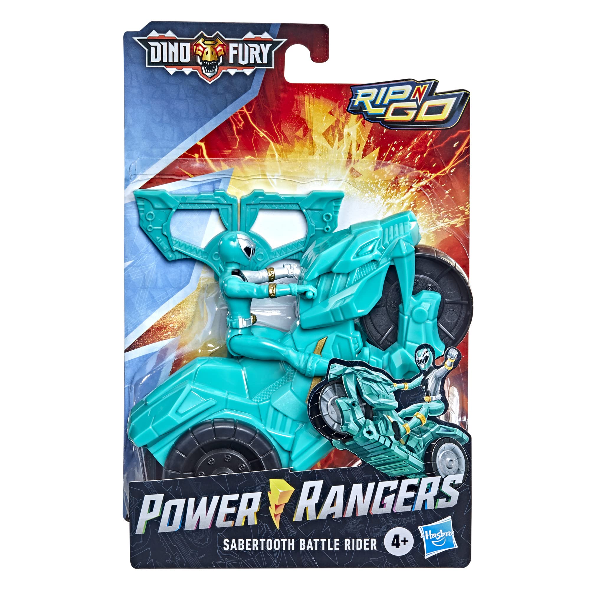 Power Rangers Rip N Go action for quick battle-charge imagination.