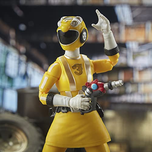 RPM Yellow Ranger stand supports stable display
