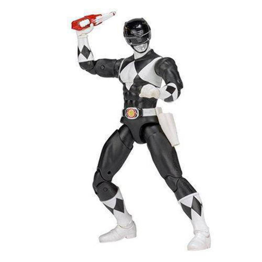 Power Rangers White Ranger figure highlights 21 articulation points for dynamic posing.