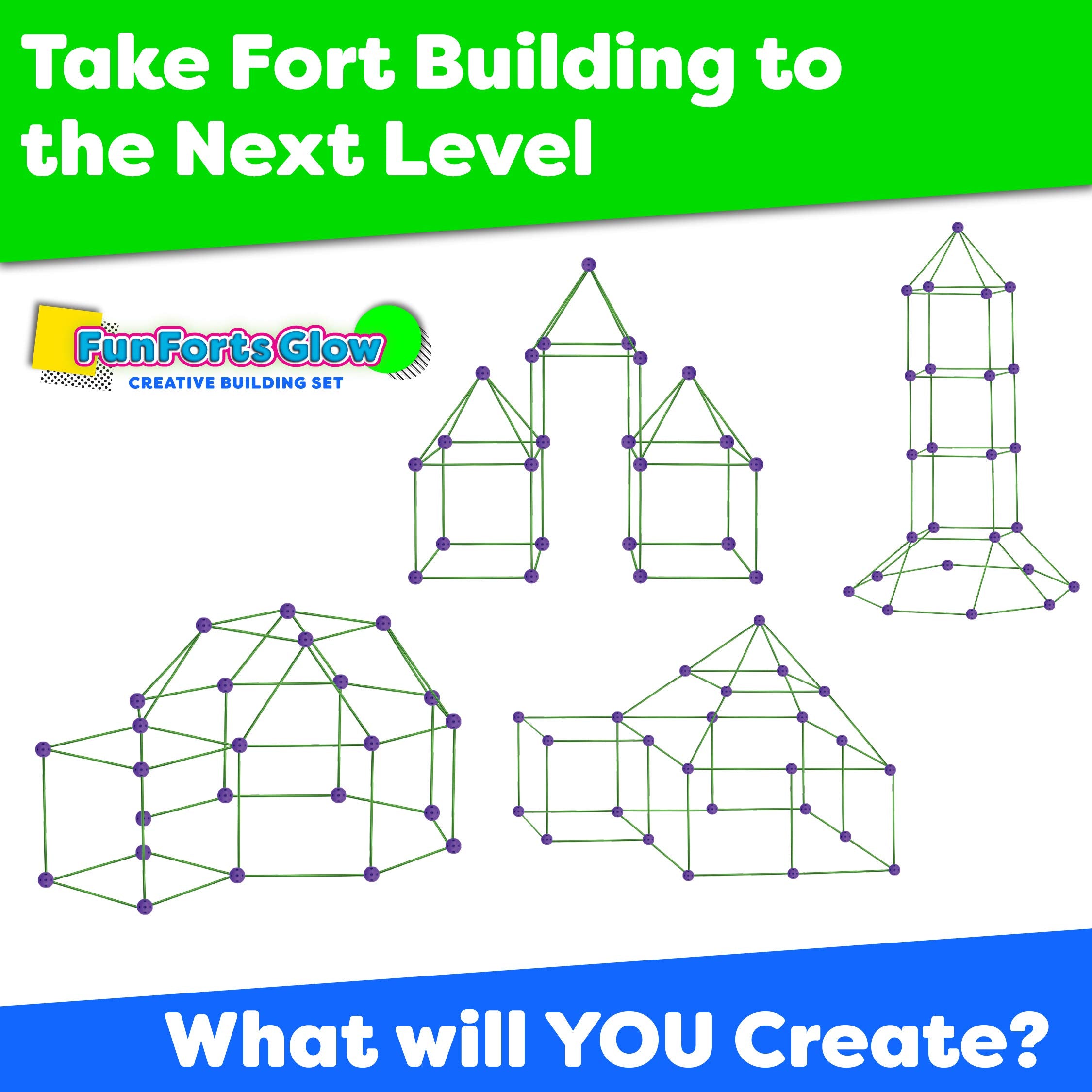 Award-winning Power Your Fun Fun Forts STEM toy in action