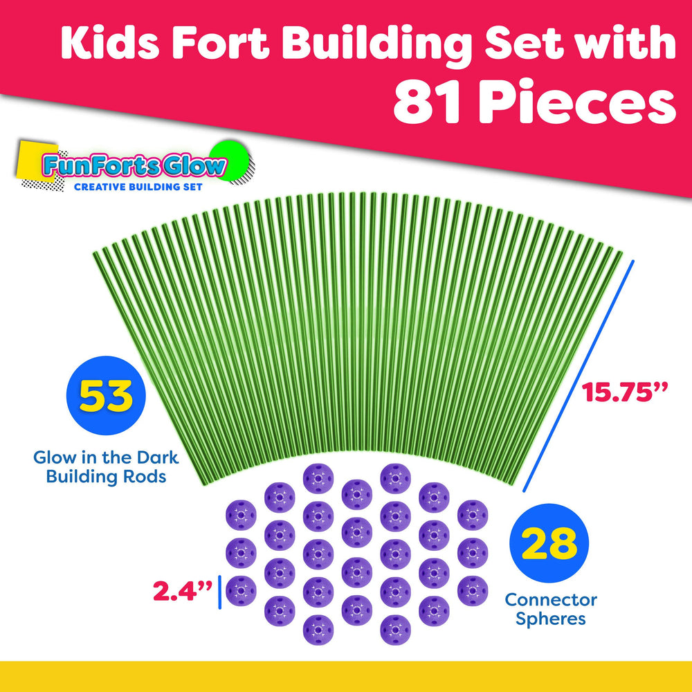 Outdoor backyard play with the Power Your Fun Fun Forts kit