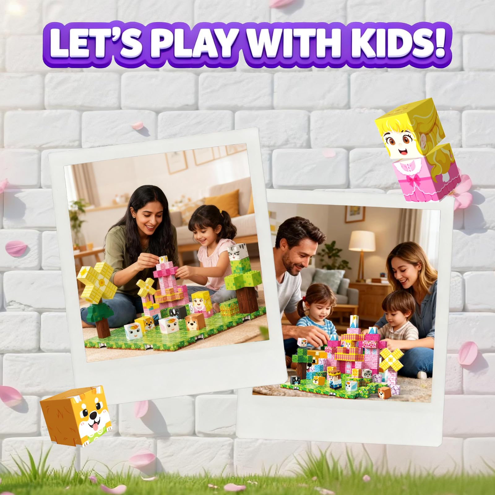Powerful Xishan blocks with textured prints offer sensory-building fun.