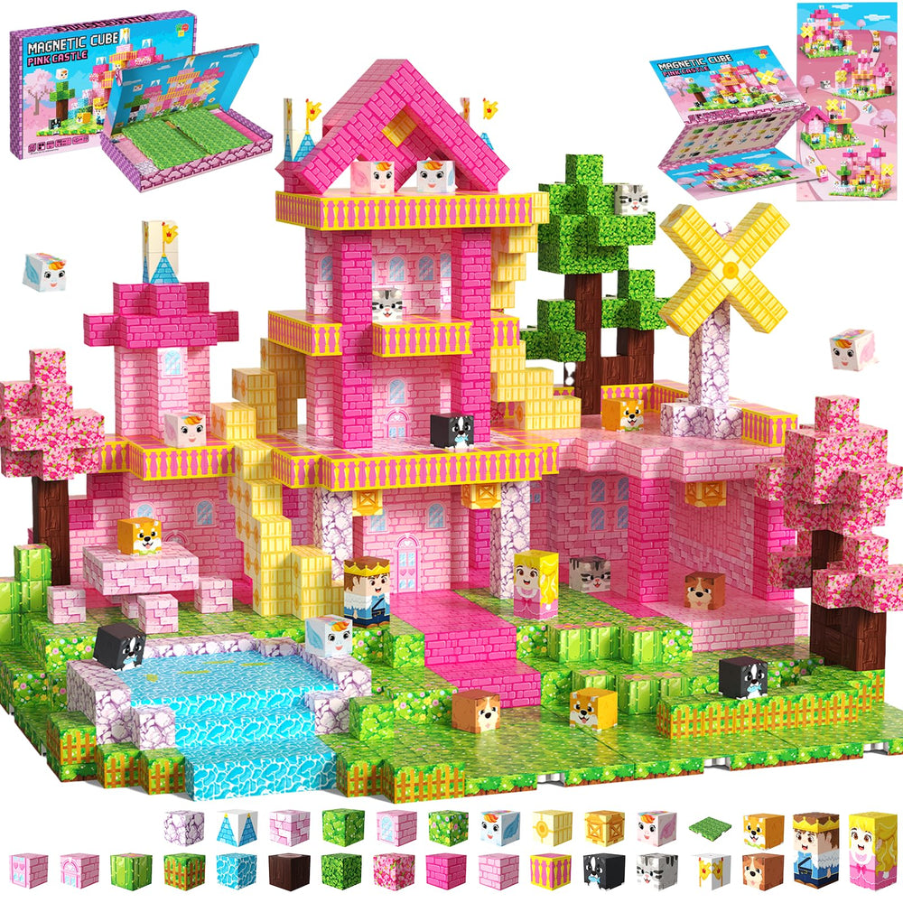 Powerful Xishan 150-piece blocks forming a princess castle, inspiring imaginative play.
