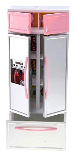PowerTRC Doll Kitchen Play Set pots and pans enhance realistic pretend cooking.