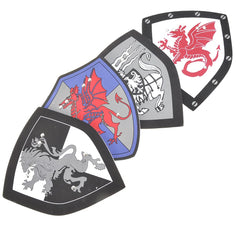 PowerTRC foam shield design 2 – vibrant shield for pretend battles