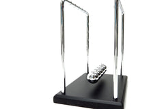 PowerTRC Newtons Cradle ready for classroom or home science display.