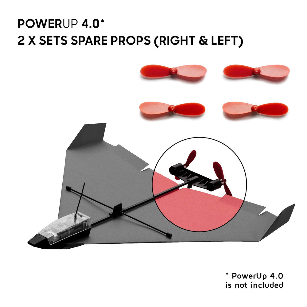 POWERUP Spare Parts Kit 4.0—maintenance-ready for continuous flying.