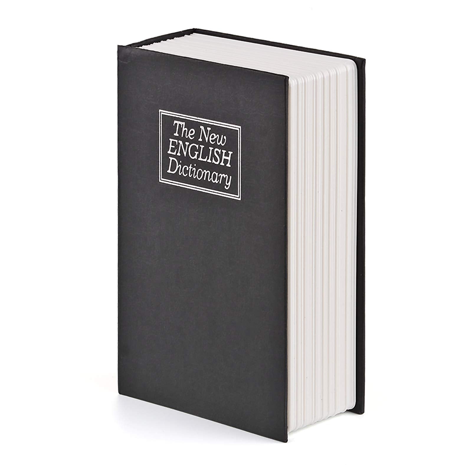 Powstro Piggy Bank Book Safe cover shows discreet lockable storage.