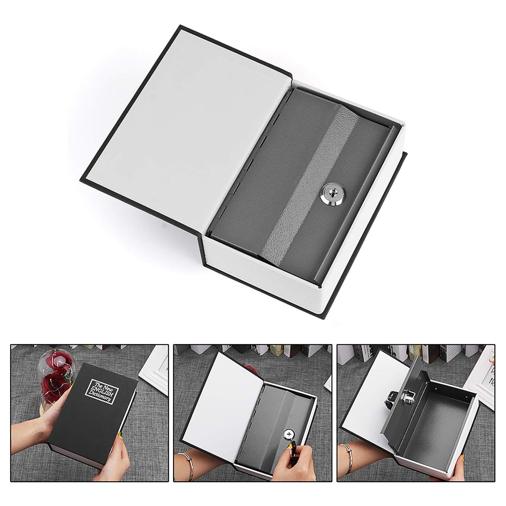 Powstro Book Safe stores jewelry and small items safely.