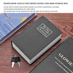 Powstro Book Safe metal construction for durability.