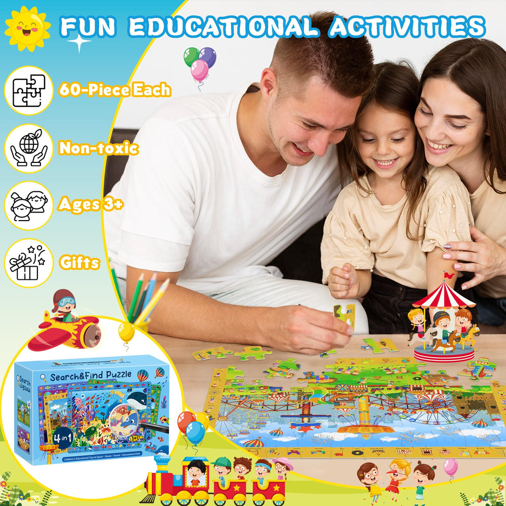 Powza interlocking puzzle pieces demonstrate tight fits for focus.