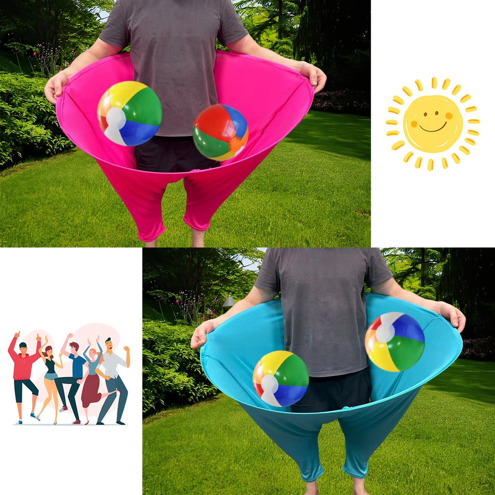 POYIPI Granny Pants Yard Game bouncy balls for safe family play.