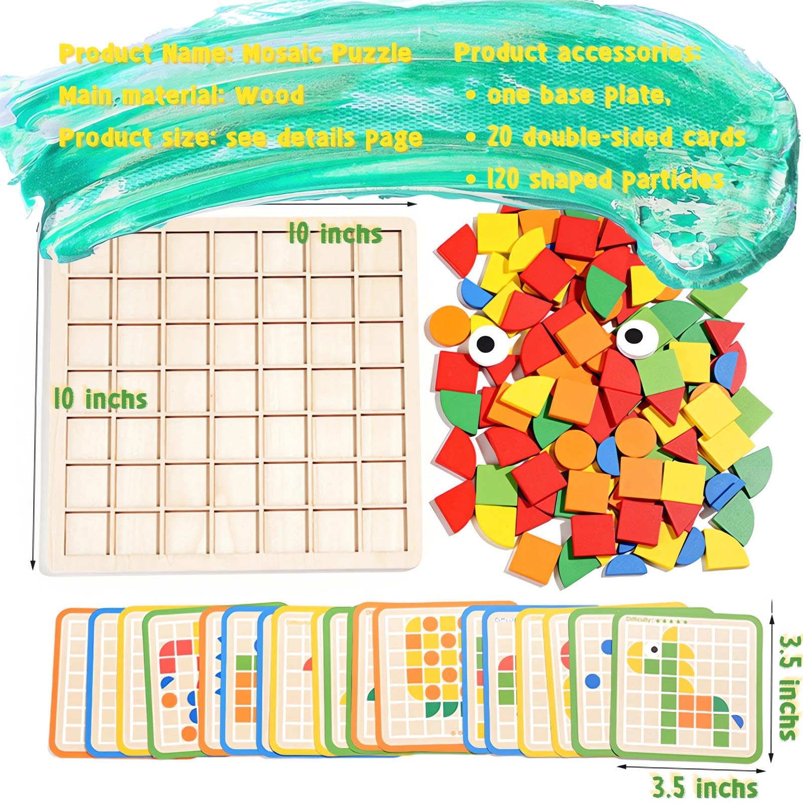 Pozale colorful blocks close-up showcase vibrant hues for pattern practice.