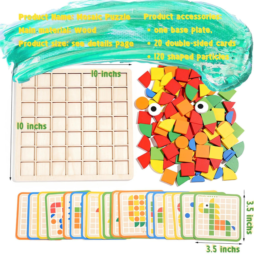 Pozale colorful blocks close-up showcase vibrant hues for pattern practice.