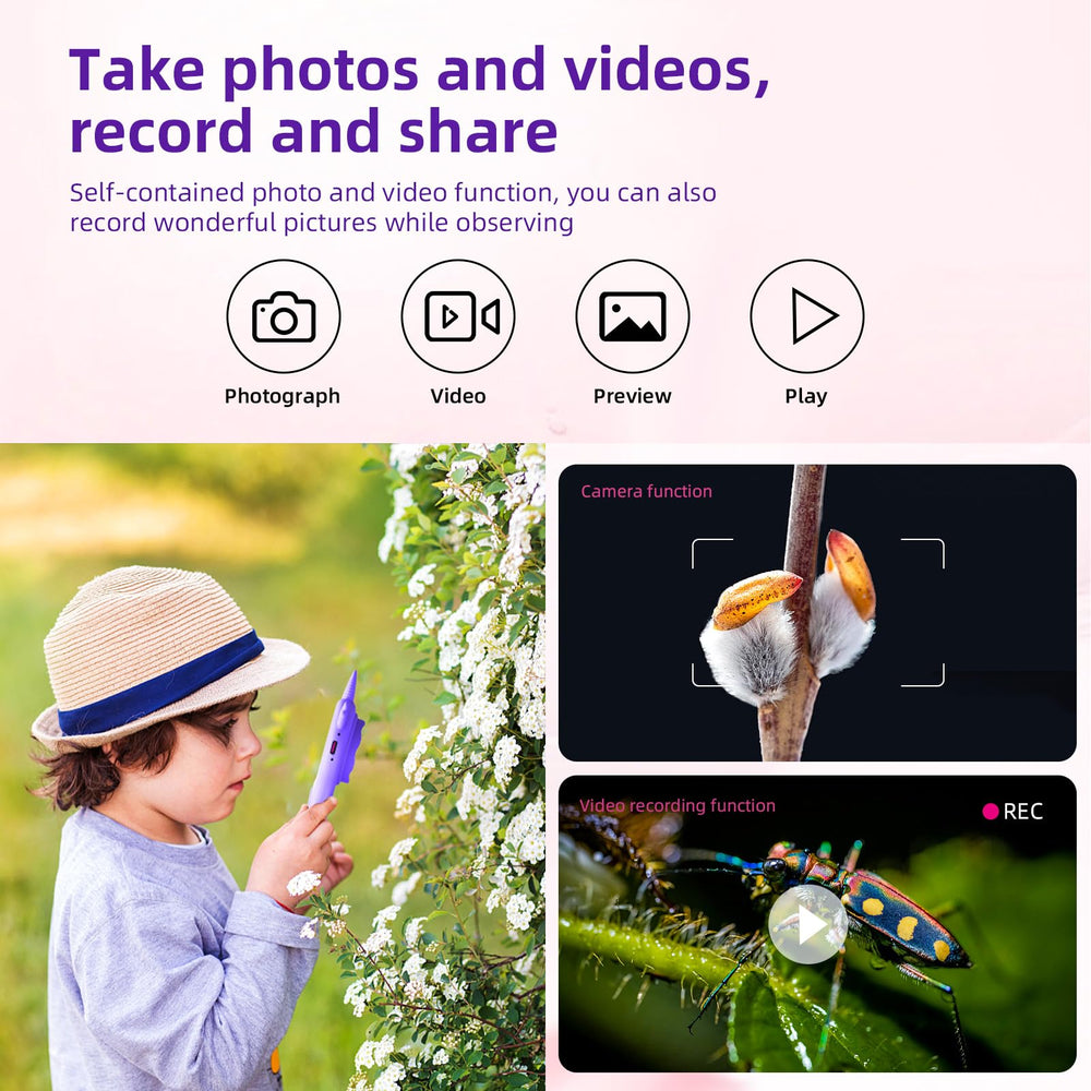 Pozifu Kids Microscope is a gift-ready science activity for curious kids