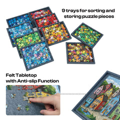 PP OPOUNT gray standard 1000-piece size fits most puzzles