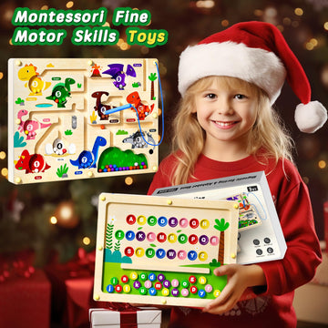 Ppotyo double-sided board offers versatile learning at home or travel.