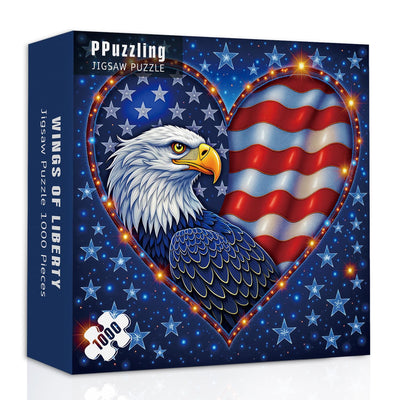 PPuzzling American Bald Eagle puzzle 1000 pieces for a challenging family activity
