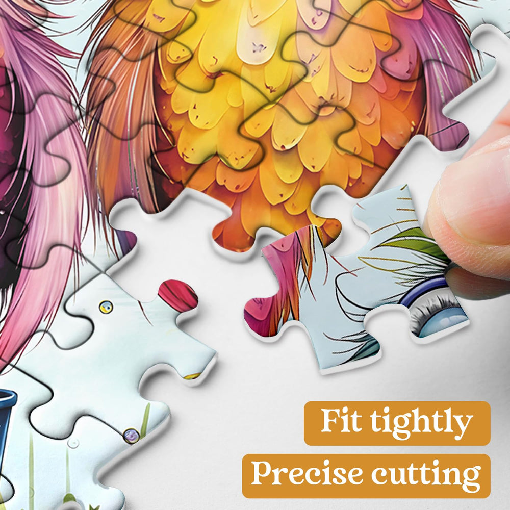 PPuzzling 1000-piece adult puzzle – bright hues for a cheerful assembly.