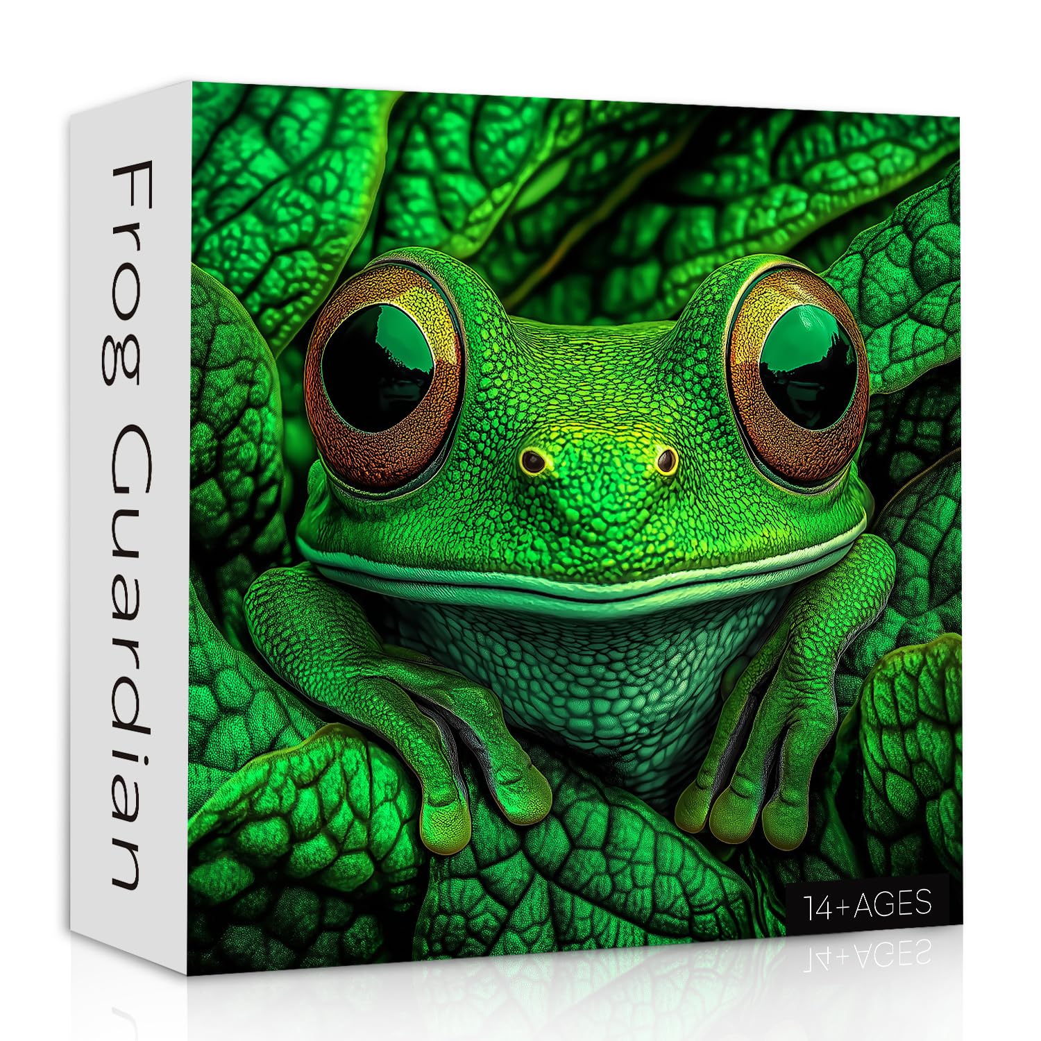 PPuzzling frog puzzle 1000 pieces – detailed forest scene for challenging family nights